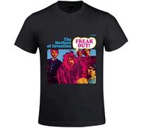 NAIYOUFABING The Mothers of Invention Freak out Mens Funny T Shirts O Neck Black 3XL