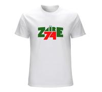 NAIYOUFABING Zaire 74 T-Shirt Fun African Pride White L
