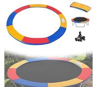 NAIZY Copertura per Trampolino, Accessorio Protezione per Bordi, Resistente ai Raggi UV e Antistrappo, per Trampolino Rotondo Ø305 cm, Colorato