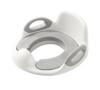 NAIZY Sedile WC per bambini in polipropilene e poliuretano, antiscivolo, con maniglia e paraspruzzi, per bambini da 1 a 8 anni, colore: bianco