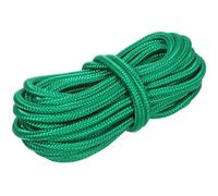 NAJDER Corda in polipropilene verde Diametro 16 mm Lunghezza 10 m, carico di rottura 18800 N, corda intrecciata universale, per campeggio, sopravvivenza, giardinaggio, legatura, artigianato