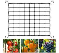 NAJILI Tenda a rete per crescere, 120 × 120 cm, rete elastica per piante rampicanti, frutta e fiori