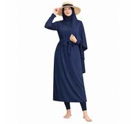 NAJMA, Burkini per Donne Musulmane, Hijab regolamentato, Burkini da Donna Modesto Composto da 5 Pezzi, Tessuto Non Attillato, Costume Intero