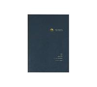 Nakabayashi YU-SARI - Quaderno A5 da 8 mm per penna stilografica, cancelleria dal Giappone, blu navy
