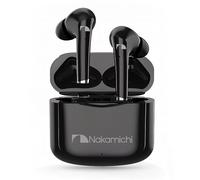 Nakamichi TW2XS True Wireless Stereo TWS Auricolari Con Bassa Latenza Bluetooth 5.3 Connessione Elaborazione del segnale digitale DSP Clear Voice Capture CVC Touch Control Custodia di ricarica Nero