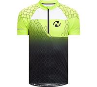 NAKAMURA Ferdi II Maglia da Ciclismo Black Night/Green Li S