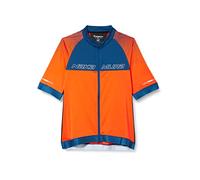 NAKAMURA Nino Maglia da Ciclismo Orange Dark/Blue Pet M