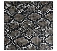 NAKAN 135x100cm Tessuto in Ecopelle Finta Pelle Modello Serpente 1mm Spessore Tessuto da Tappezzeria in Vinile per Cucito Fai da Te Artigianato, Decorazioni, Poltrone(Color:5)