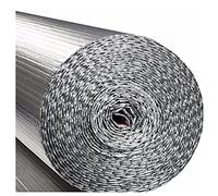 NAKAN Rotolo Termoriflettente Termosifoni, Doppio Alluminio Lamina Isolante Termico con Bolla, Riflettente Barriera Radiante al Vapore per Tetto Attico Porta(Size:1x30m(3x98ft))