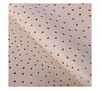 NAKAN Tessuto in Ecopelle Morbida Finta Pelle con Motivo Struzzo 138x100cm PU Similpelle Vinile Pelle per Tappezzeria, Fiocco per Capelli Orecchino,Borse(Color:25)
