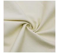 NAKANN Colorato Tessuto Denim 100% Cotone 150cm Larghezza Tessuto Jeans Non Elasticizzato per Lavori di Cucito, Abbigliamento, Giacche, Cappelli, Borse, Decorazioni(Size:50cm,Color:Beige)
