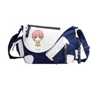 Nakano Ichika Borsa a tracolla Anime Nakano Nino/Miku Messenger Bag uomo e donna Back to School materiale scolastico per studenti, Tipo 17, 36*11*26CM