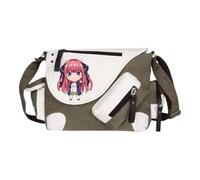 Nakano Ichika Borsa a tracolla Anime Nakano Nino/Miku Messenger Bag uomo e donna Back to School materiale scolastico per studenti, Modello 05, 36*11*26CM