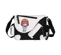 Nakano Ichika Borsa a tracolla Anime Nakano Nino/Miku Messenger Bag uomo e donna Back to School materiale scolastico per studenti, Modello 26, 36*11*26CM