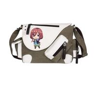 Nakano Ichika Borsa a tracolla Anime Nakano Nino/Miku Messenger Bag uomo e donna Back to School materiale scolastico per studenti, Modello 06, 36*11*26CM