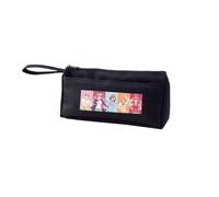 Nakano Nino, astuccio Nakano Miku, astuccio anime, astuccio Nakano Itsuki, astuccio di grande capacità con manico, astuccio per penne per studenti, organizer per trucchi, portamonete, Nero Tipo 3, 21