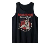 Nakasendo Samurai Trail Giappone Guerriero Edo Periodo Escursionista Canotta