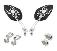 Nakazawa - Specchietti retrovisori per biciclette, specchietti laterali per manubrio, regolabili, specchietti di sicurezza per bici da strada, specchietti girevoli