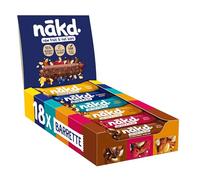 Nākd. Confezione Mista | Barrette Raw con Frutta e Frutta Secca | 18 x 35g