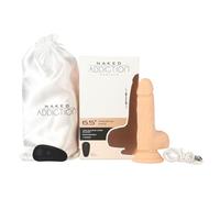 Naked Addiction - Thrusting Dong with Remote 16,5 cm Vanilla