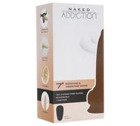Vibratore Rotante Ricaricabile Naked Addiction 7 - Naturale (18cm)