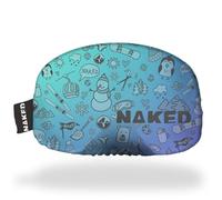 NAKED Optics - Protezione per maschera da sci, copertura in microfibra, protezione antigraffio, copertura per occhiali da sci, calzino per occhiali, taglia unica, compatibile con tutte le maschere da