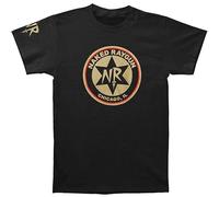 Naked Raygun Circle Logo Pullover Men's Crewneck T-Shirt Short Sleeve Top Unisex Pure Cotton Tee Black L