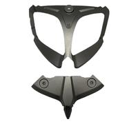 Naked Spoiler anteriore Aerodinamico Per GSXR 1000 K9 2009-2016 Carenatura posteriore, codino, puntale, vernice in fibra di carbonio/blu/argento opaco