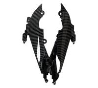 Naked Spoiler anteriore Aerodinamico Per GSXR 1000 K9 2009-2016 Carenatura posteriore, codino, puntale, vernice in fibra di carbonio/blu/argento opaco