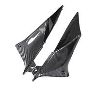 Naked Spoiler anteriore Aerodinamico Per YZF-R1 R1 2002 2003 Pannello di rivestimento condotto anteriore superiore Carenatura in fibra carbonio Pannello flusso d'aria laterale