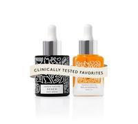 Naked + Thriving Set notte: siero rinnovante e olio ringiovanente - acido ialuronico, anti-invecchiamento, biologico, vegano, cruelty-free