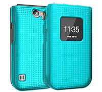 Nakedcellphone - Custodia protettiva a scatto per Nokia 2720 V, colore: Ciano menta