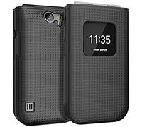 Nakedcellphone - Custodia protettiva a scatto per Nokia 2720 V, colore: Nero