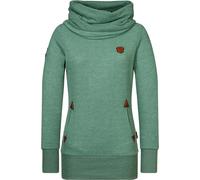 Naketano Felpa con cappuccio da donna 2401-0001 S Verde