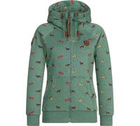 Naketano Felpa con cappuccio da donna Brazzo 1801-0301 M Verde