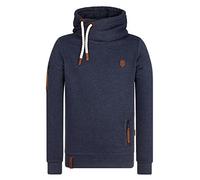 Naketano, Pimp, felpa con cappuccio, da uomo Indaco Blue Melange M