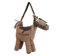 Naklejki 3D | Borsa a tracolla in pelle PU a forma di cavallo - Modello alla con tracolla regolabile, per Taglieri Utensili Cucina Armadio Piano Dispensa Appartamento Organizzazione