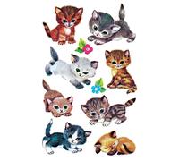 Naklejki Z Design Kids Kotki: 4346 Cute Cat Babies