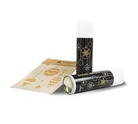 Nakleo 2 Pz Spray Neve Artificiale per Decorazioni Artificiali di Natale più Stencil Gratuito, 250 ml Spruzzo Bomboletta Bianca per Finestre, Porte, Albero, Fai da Te Artigianato Decorazioni Natalizi