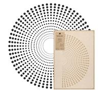 NAKLEO Mandala Stencil per Pittura Grande, Diametro 60 cm, Mandala a Punti Stencil, Riutilizzabile Plastica Modello, Arte Artigianato DIY, Geometrico Muro Pavimento Legno Tessuto Mobili