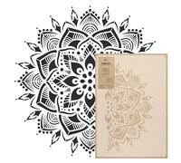 Stencil per Pittura Riutilizzabile MANDALA DI FIORI Artigianato Fai Da Te