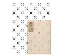 NAKLEO Stencil per Pittura Grandi Dimensioni 59x95cm, Stitch Croce Cucito Geometrico Modello per Pareti, Plastica e Riutilizzabile Fai Da Te Carta da Parati Decorazioni Casa, Muro Legno Mobili