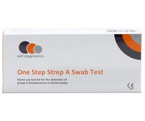 Nal Von Minden TEST AUTODIAGNOSTICO ONE STEP STREP A RILEVAZIONE QUALITATIVA ANTIGENI STREPTOCOCCO A IN TAMPONE FARINGEO