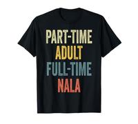Nala Personalized Retro Girls Part-Time Nala Name Maglietta