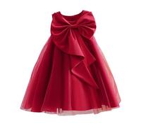 NaLatia Vestito Bambina Fiori Elegante Abito Cerimonia Nozze Comunione