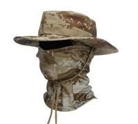 NALEINING Cappello Baraclava + Cappello Boonie, Set di Cappelli Militari, Protezione dal Sole e Antivento, per Ciclismo, Escursionismo, Arrampicata, Pesca