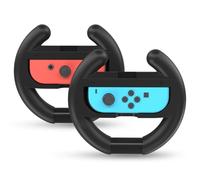 NALENSY Interruttore volante per Nintendo Switch Joy Con Controller, Switch Racing Wheel Grip Fit Mario Kart 8 Deluxe per Switch OLED Joy Con, confezione da 2 interruttori Mario Kart volante