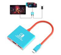 NALENSY Switch 2 Docking Station per Nintendo, Switch Dock Adapter Compatibile Nintendo Switch2/OLED/Steam Deck Supporto 4K60HZ TV Dock Mode con HDMI2.0, Switch Docking Station per Nintendo Switch2/1