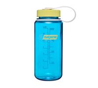 Nalgene 473ml Larghezza Bocca Borraccia senza Bisfenolo A USA Fatto, Blu Atollo+