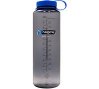 Nalgene Sustain - Borraccia in Tritan senza BPA, realizzata con materiale derivato dal 50% di rifiuti di plastica, 1360 ml, imboccatura larga, colore grigio